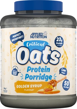 Applied Nutrition CRITICAL Oats Protein Porridge Golden Syrup - 3Kg