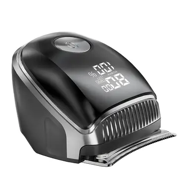Komingdon Cordless Rechargeable Hair Trimmer - Self-Service Hair Clipper for Men with Precise Cutting, Easy Cleaning, And Long-Lasting Battery Life - Perfect Holiday Gift for Father'S Day black