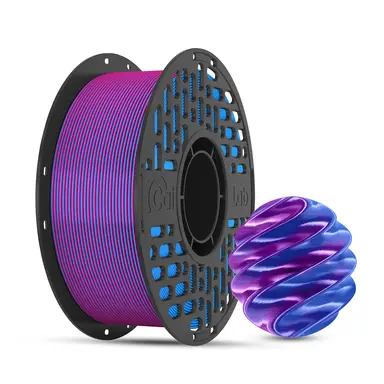CAILAB 3D-Drucker Filament PLA Silk Zweifarbig - Lila & Blau
