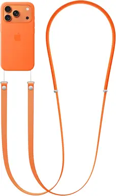 Apple - iPhone Crossbody Strap - Orange