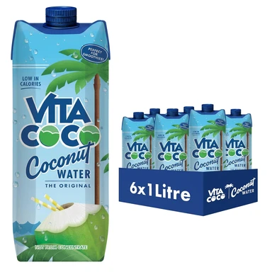 Vita Coco Natural Coconut Water 6x1L