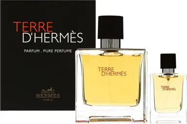 Hermès Terre d’Hermès Pure Parfum geschenkset (Eau de Parfum 75 ml + Eau de Parfum 12,5 ml)