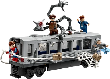 LEGO Marvel Super Heroes 76321 Spider-Man vs. Doc Ock Metrotreinscène