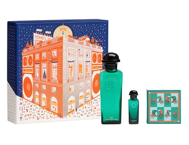 Hermès Eau d'Orange Verte Eau de Cologne Geschenkset 100 ml + 7,5 ml + Seife 50 g