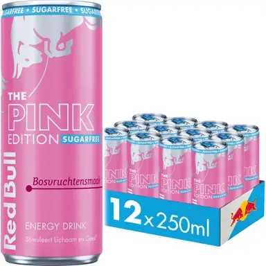 Red Bull Pink Edition Berries 12 x 250ml