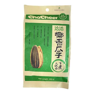 ChaCha Geröstete Sonnenblumenkerne (Kokosgeschmack) 260 g