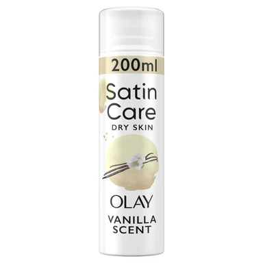 Venus Satin Care Women's Shave Gel Vanilla Scent with Olay 200ml