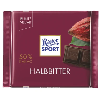 Ritter Sport Variety Semi-Sweet 100 g