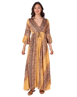 ladies gypsy dresses - Bohemian Maxi Dresses A-line midi slip dress