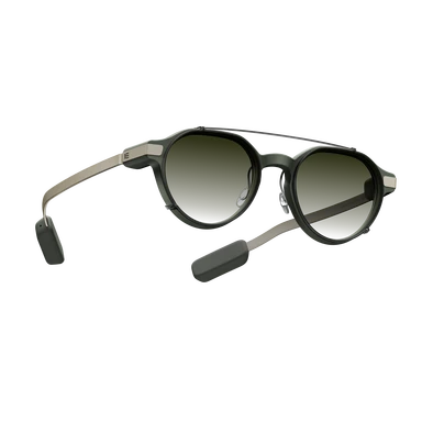 Even Realities - Even G2 A Clip & Pouch Grün(Panto) - Clip-on Sonnenblende Effortless an Ihre Even G2 Smart Glasses anbringen