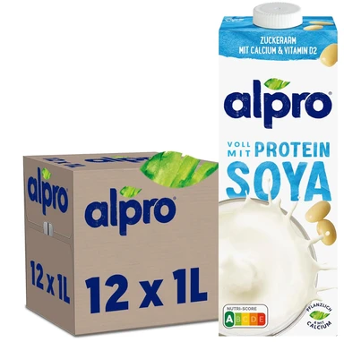 Alpro Sojadrink Protein 12er-Pack (12 x 1 l)