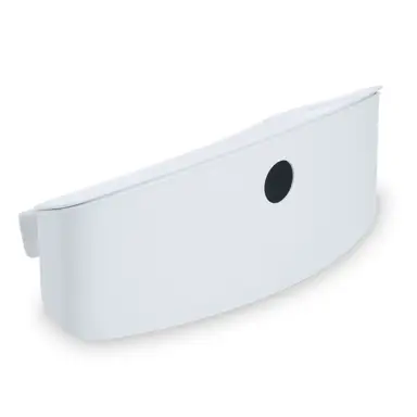 Hauck Aufbewahrungsbox für Hochstuhl-Rückenlehne (abnehmbar und mit Deckel), Weiß