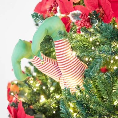 Elf Leg Kicking 35cm Christmas/Weihnachten