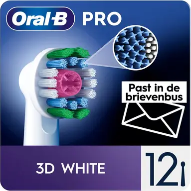 Oral-B EB18-12 Pro 3D White 12-Pack Opzetborstels