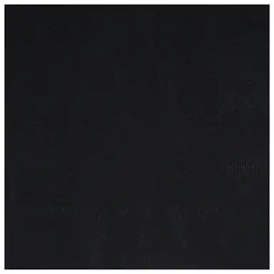 Unique Party Lunch Napkins, Black, 20 Pack