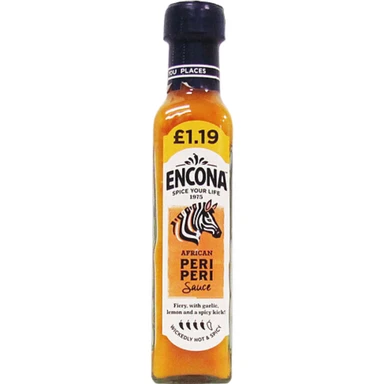 Encona Peri Peri Sauce £1.19 PMP 142ml