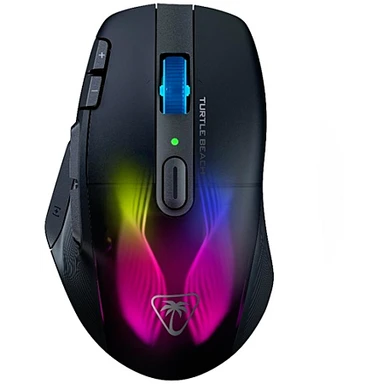 Turtle Beach Kone XP Air – Souris de jeu sans fil – Capteur optique 19 000 PPP – 29 boutons programmables – Autonomie 100 h – Dock de chargement – RVB – Noir