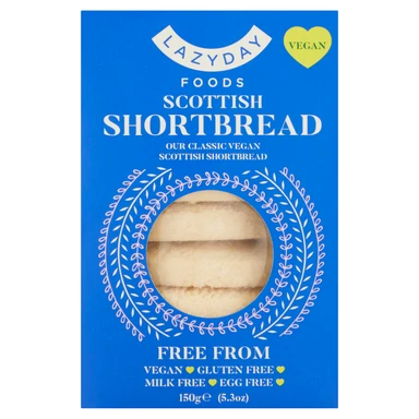 Lazy Day Free From Shortbread 150g