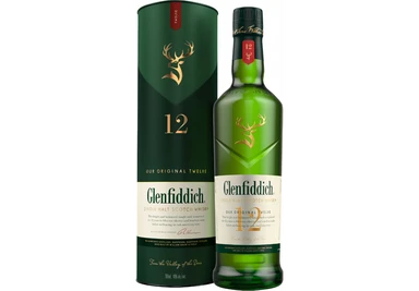 Glenfiddich Single Malt Scotch Whisky 12 Jahre 0.7L