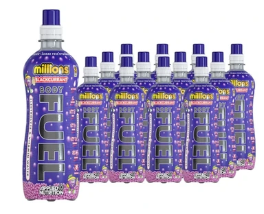 Applied Nutrition Body Fuel Electrolyte Hydration Drink Blackcurrant Millions Flavour - 12 x 500ml