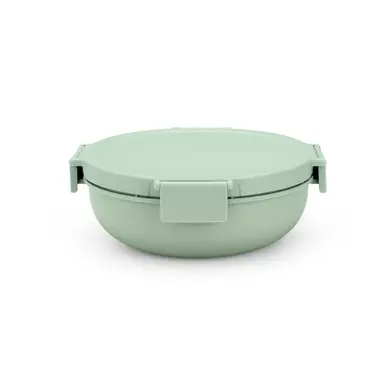 Brabantia Make & Take Salad Bowl, 1.3L - Jade Green