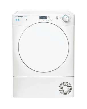 CANDY Smart Condenser Tumble Dryer CSE C10LF-80， 10kg， B Class Energy Rated， White