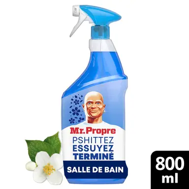 MR PROPRE Spray Salle De Bain Fleurs Blanches 800ml