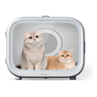 peut Airsalon Max Pro, intelligenter, automatischer Haustier-Trockner, Echtzeitüberwachung über die eigene App, präzise Temperaturregelung, 60 Liter, 50 x 47 x 44 cm (L x B x H)