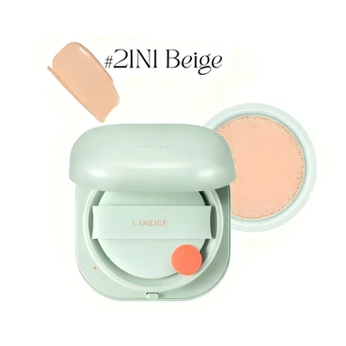 兰芝(Laneige)雾感无瑕 NEO气垫粉底 21N1 (正装+补充装15*2) 30g