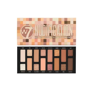 W7 Oogschaduwpalet Nudification