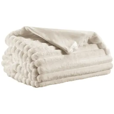 Vivaraise Plaid Alice neige - 130 x 160 cm