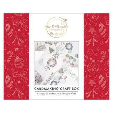 Bee & Bumble Enchanted Swan Cardmaking Kit