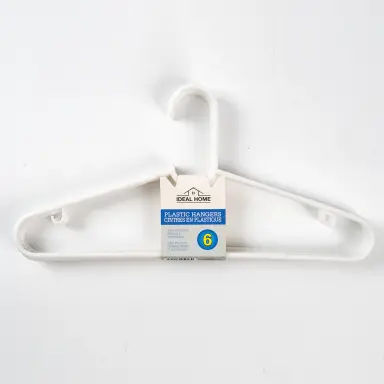 6pk Plastic Hanger