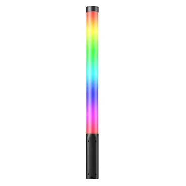 Lampe Vidéo ULANZI VL119 10W, Couleurs RVB 360°, Luminosité 360Lux@0.5m, Tube Lumineux avec Batterie 3300mAh, Température de Couleur Réglable 2500K-9000K pour Portrait et Photographie de Produits