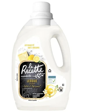 LA RECETTE Lessive liquide Zeste d'Agrumes 28 lavages 1,26L