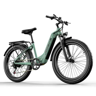 JOOBIKE JOO1 Electric Bike 48V 17.5Ah E-Mountain Bike Adult Ebike Men Electric Bicycle 26 Inch Fat Tire Off-Road E-Bicycle