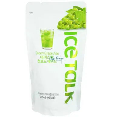 ICE TALK Boisson aux raisins blanc 230ml