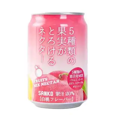 SANKO Mixed Fruits Nectar (White Peach Flavor) 280ml