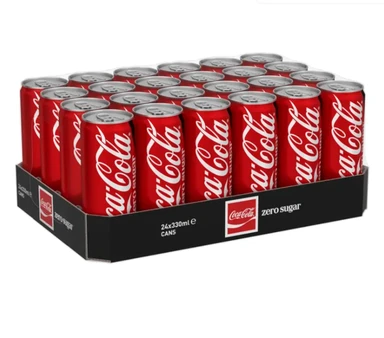 Coca-Cola Zero Sugar frisdrank - 24 x 330 ml