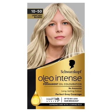 Schwarzkopf Oleo Intense Permanent Oil Colouration 10-50 Light Ash Blonde