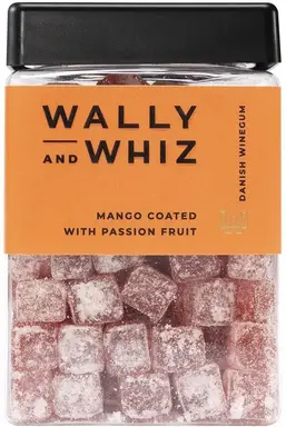 Wally and Whiz Mango Coated with Passionfruit Christmas Soft Winegums 240g
