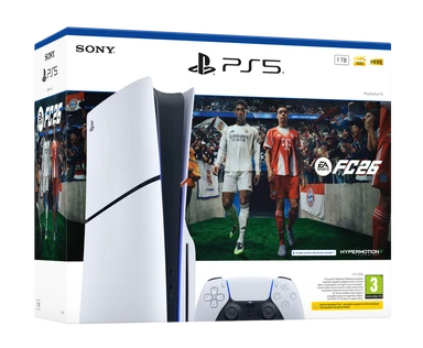 Sony PlayStation 5 Console - Disc Edition + FC26 Bundle