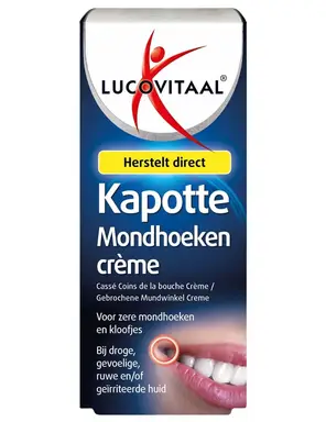 Lucovitaal Kapotte Mondhoeken Crème 15 ml
