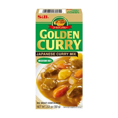 S&B Golden Curry Mittel 92g