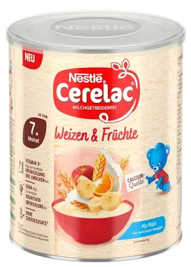 Nestle CERELAC Weizen&Früchte ab. 7 Monat 350 g