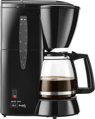 Melitta Single 5 Black koffiezetapparaat Zwart