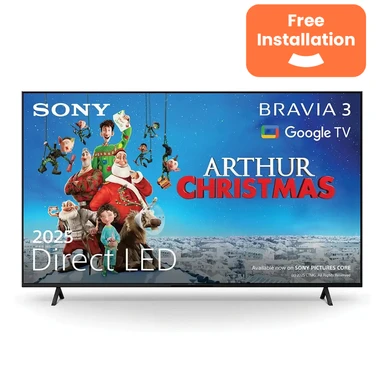 SONY 43" BRAVIA 3 4K ULTRA HD SMART GOOGLE TV