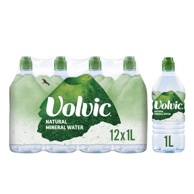 Volvic Mineral Water 12x1L