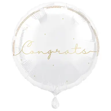 Unique Party Congrats Foil Balloon, 45cm