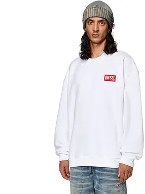 DIESEL Heren Truien A11591 DIESEL Truien Wit XXL